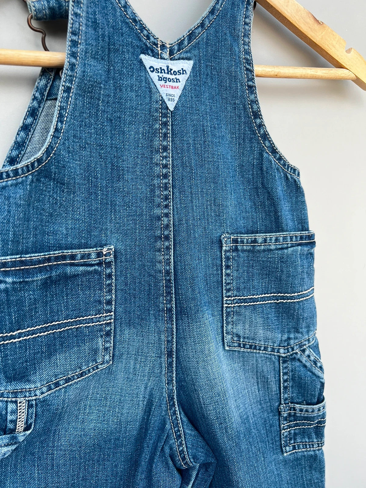 Oshkosh Vintage Denim Dungarees 9M