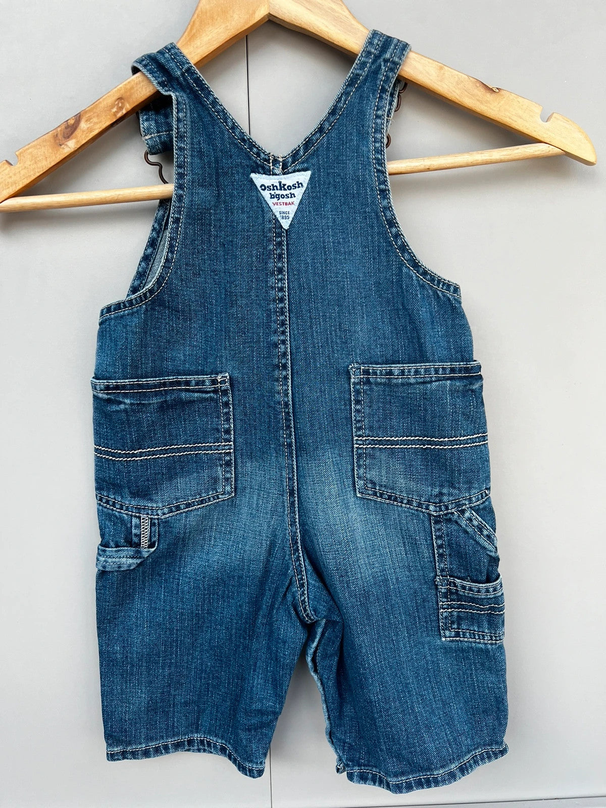 Oshkosh Vintage Denim Dungarees 9M