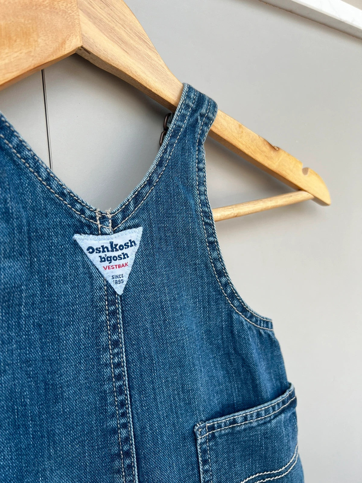 Oshkosh Vintage Denim Dungarees 9M