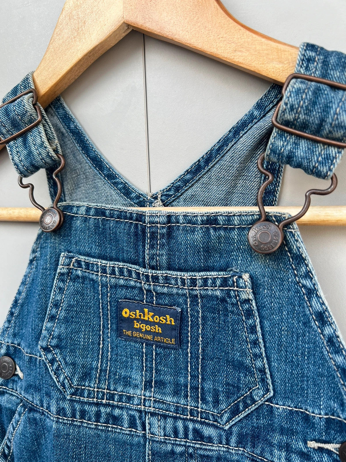 Oshkosh Vintage Denim Dungarees 9M