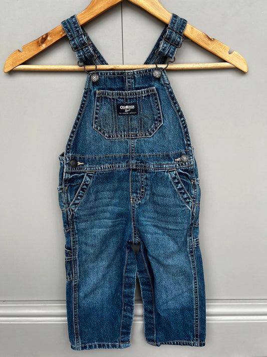 Oshkosh Classic Denim Dungarees 24M