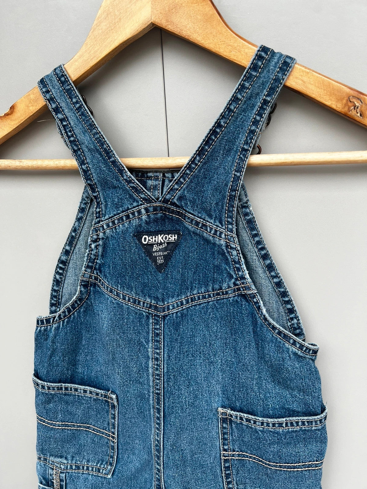 Oshkosh Classic Denim Dungarees 24M