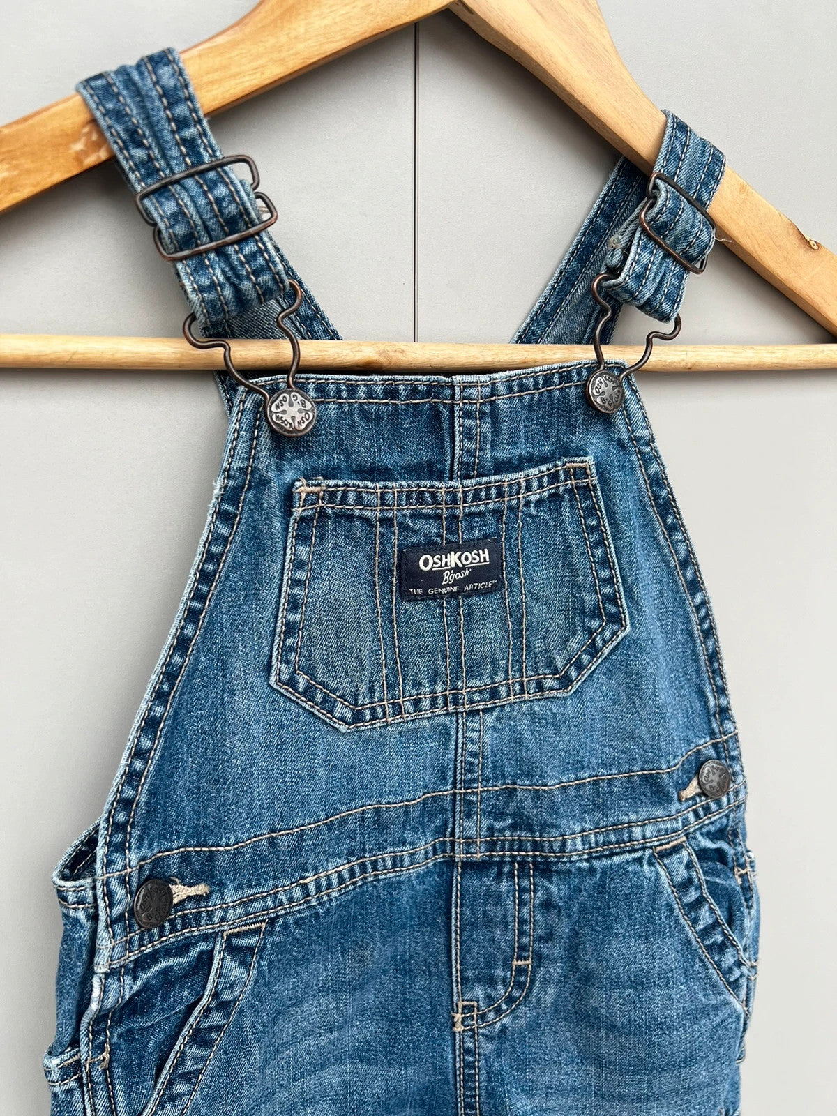 Oshkosh Classic Denim Dungarees 24M