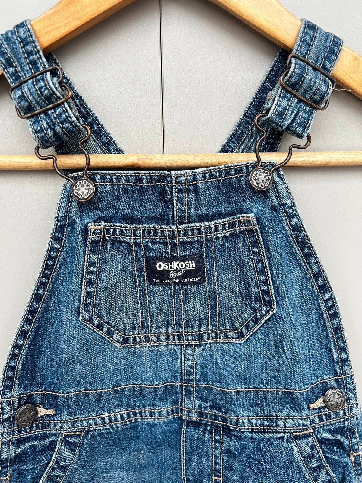 Oshkosh Classic Denim Dungarees 24M