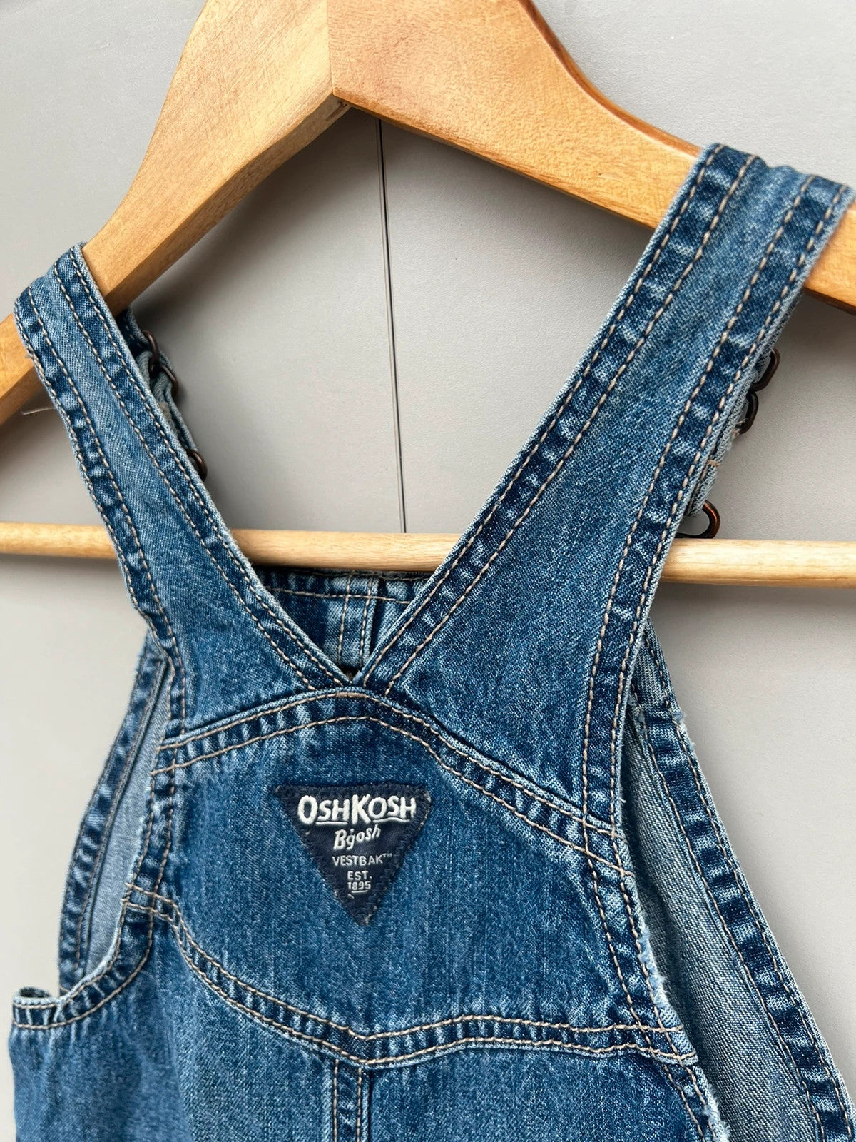 Oshkosh Classic Denim Dungarees 24M