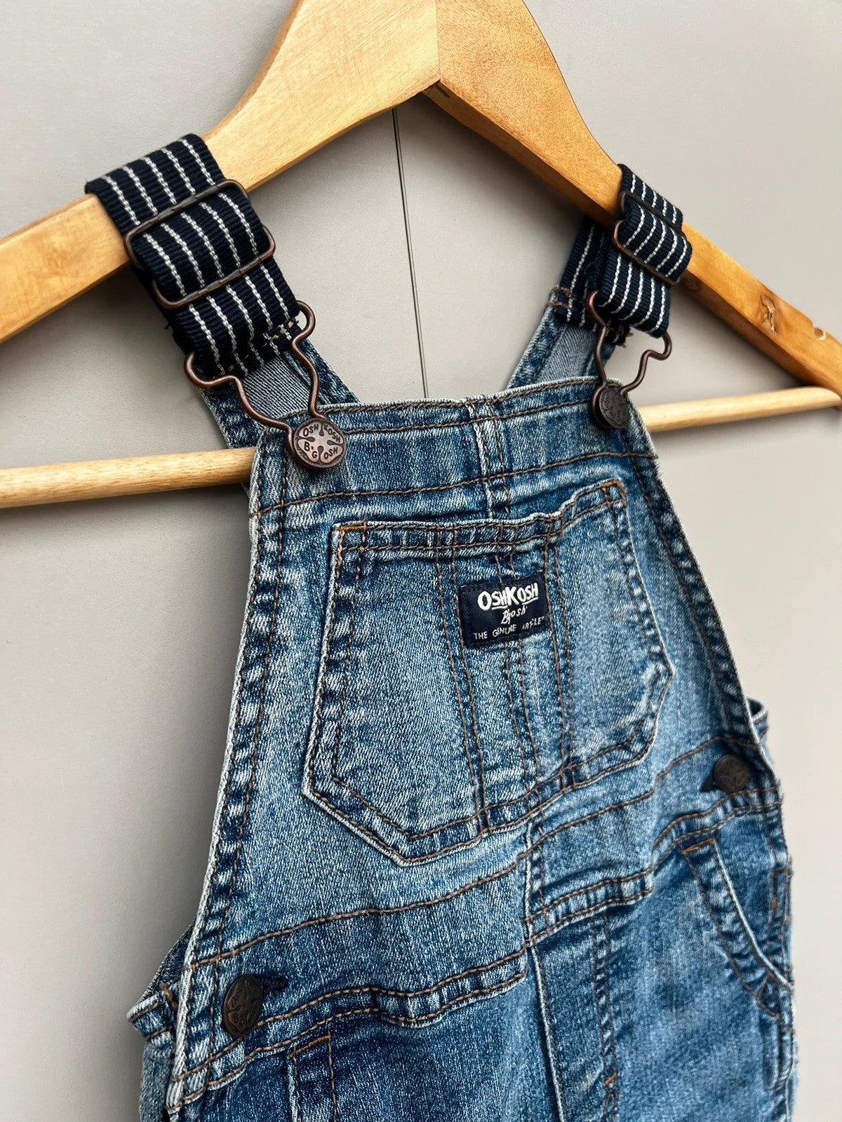 Oshkosh Denim Dungarees 18M