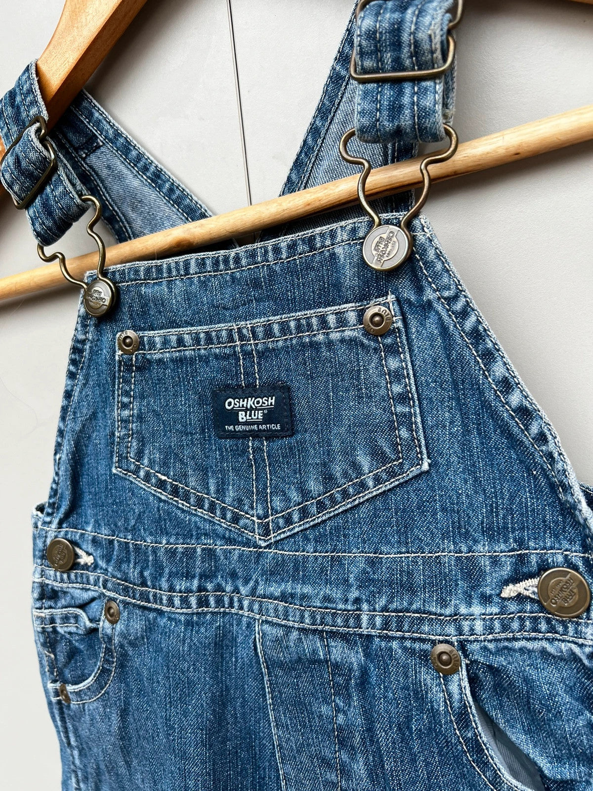 Oshkosh Vintage Denim Dungarees 3-6M