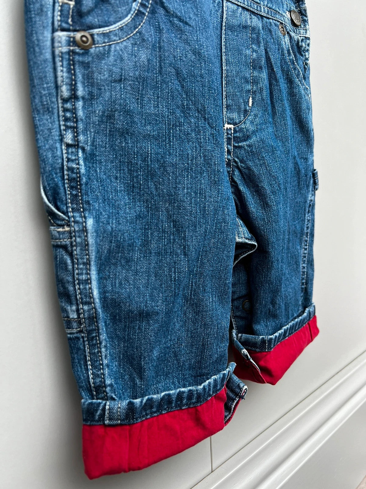 Oshkosh Vintage Denim Dungarees 3-6M