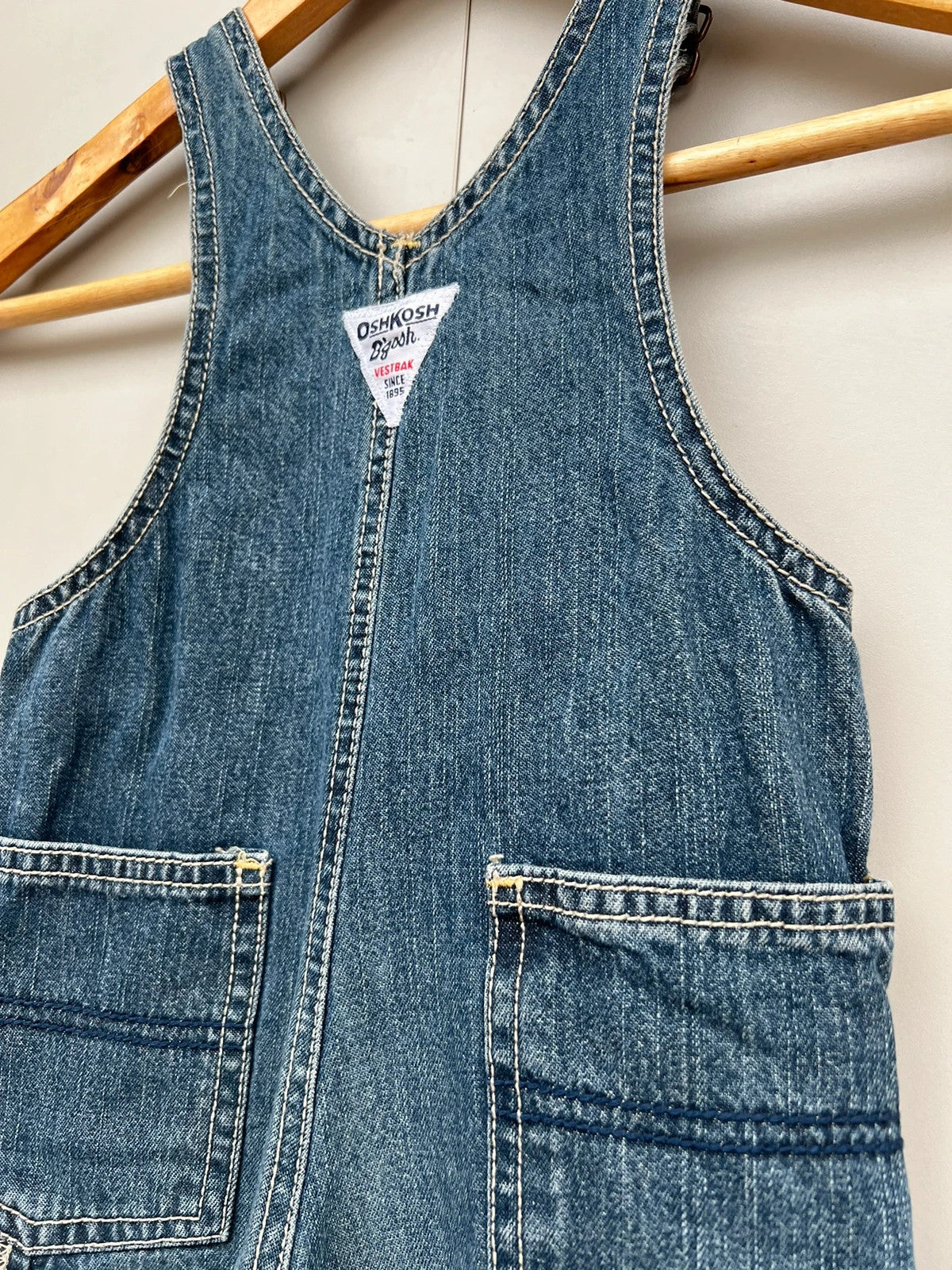 Oshkosh Vintage Denim Dungarees 12M