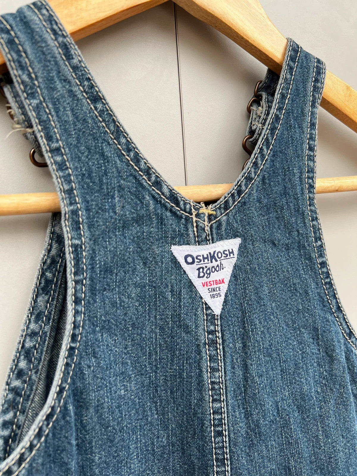 Oshkosh Vintage Denim Dungarees 12M