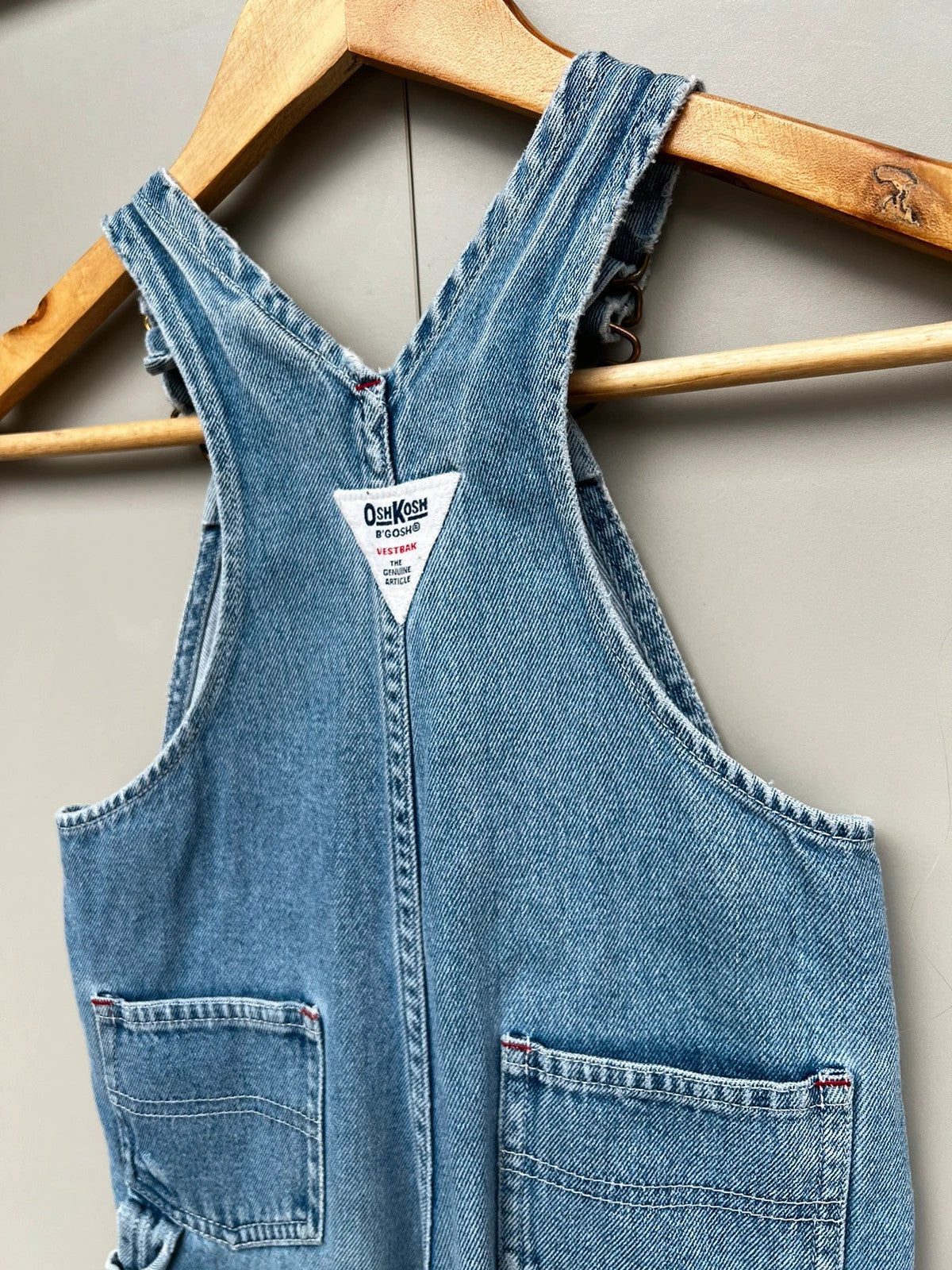 Oshkosh Vintage Denim Dungarees 9-12M