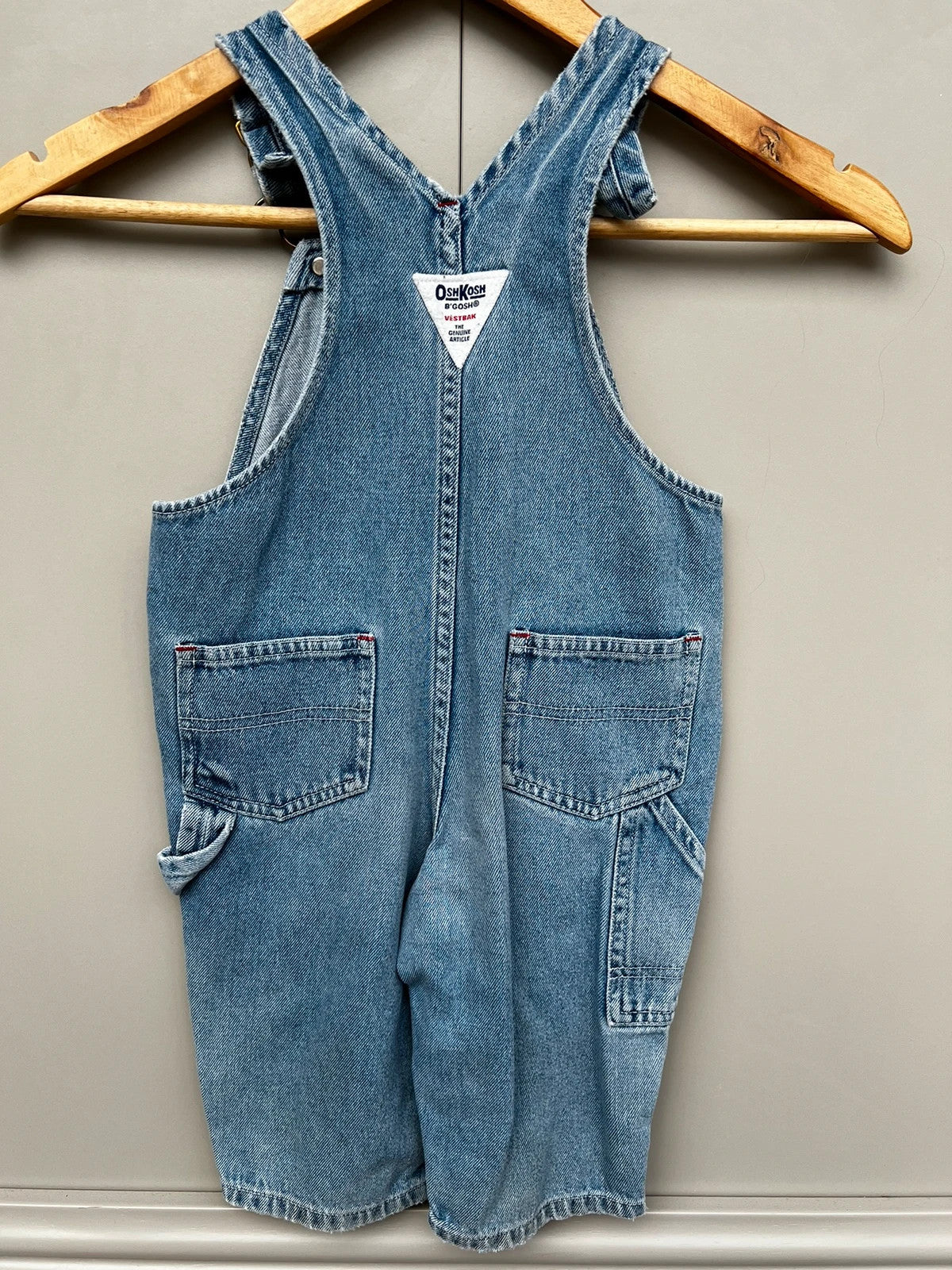 Oshkosh Vintage Denim Dungarees 9-12M