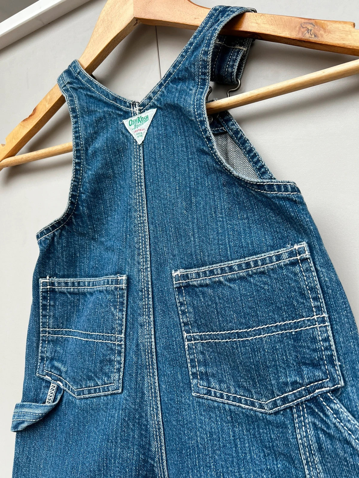 Oshkosh Vintage Denim Dungarees 18M