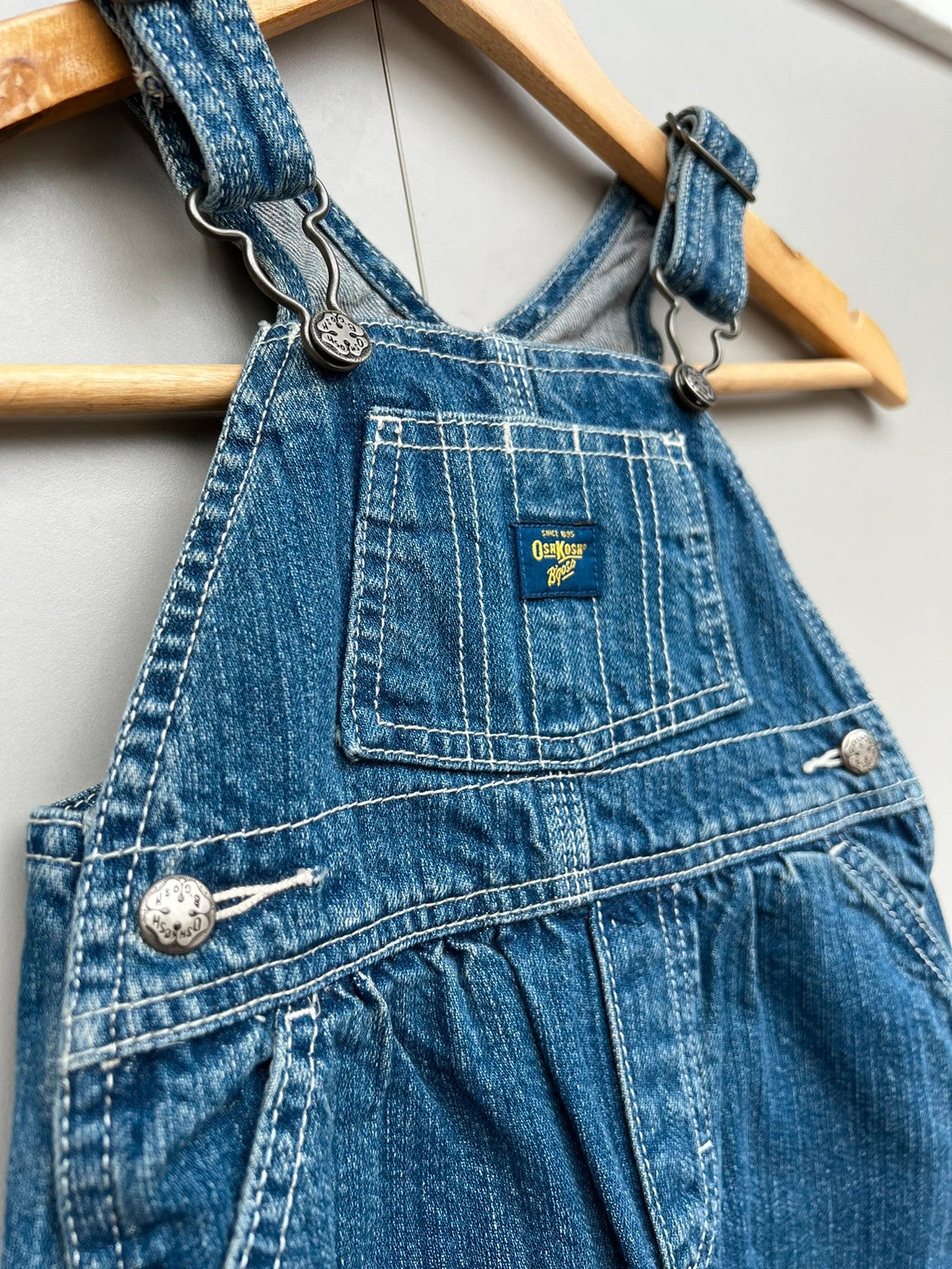 Oshkosh Vintage Denim Dungarees 18M