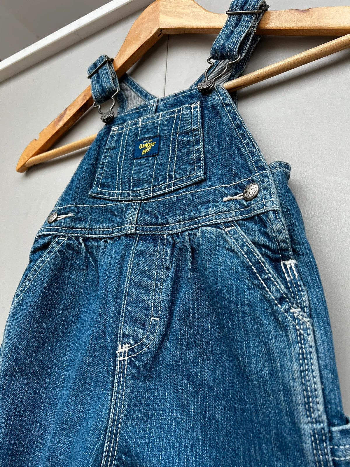 Oshkosh Vintage Denim Dungarees 18M