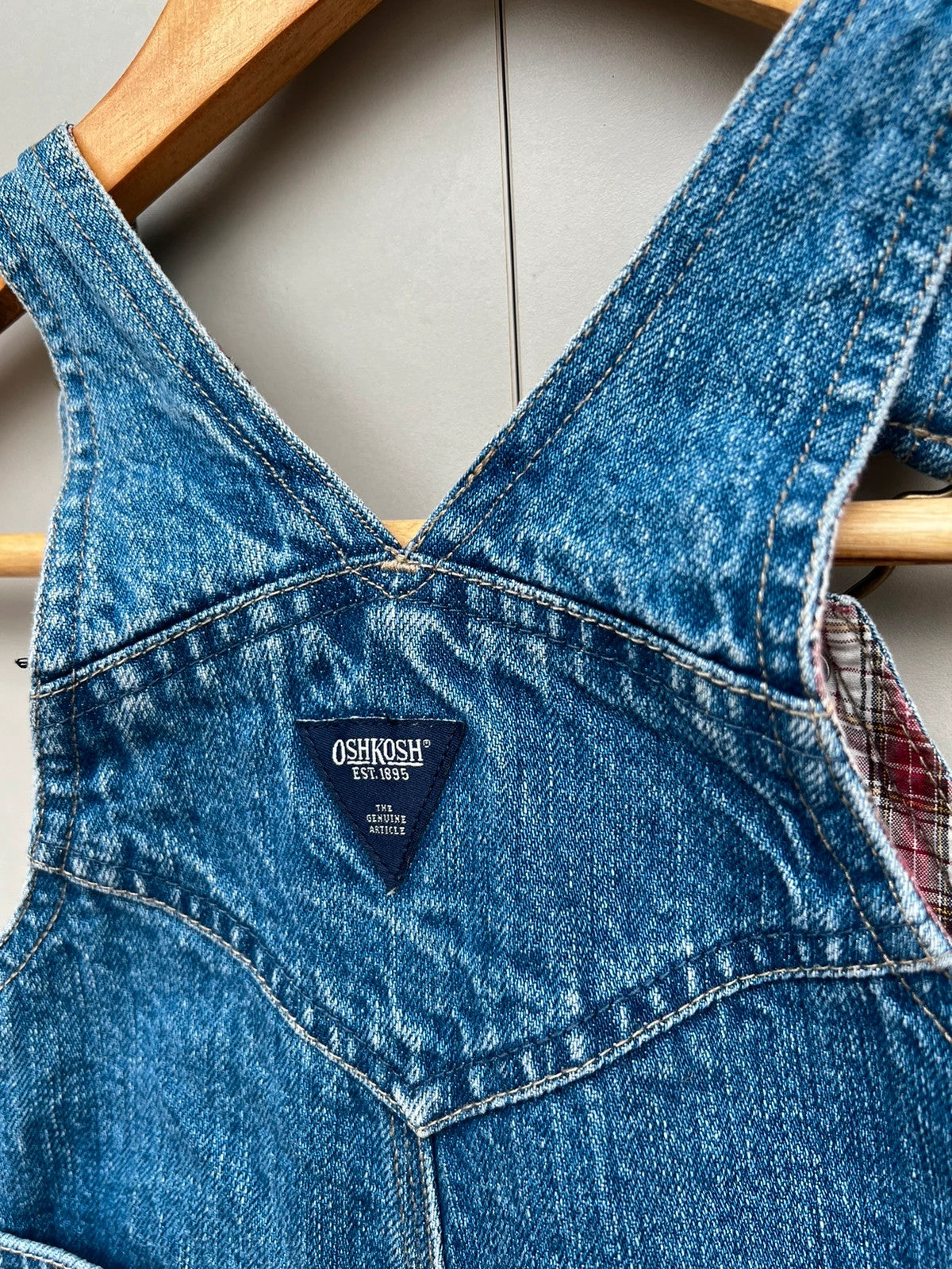 Oshkosh Vintage Denim Dungarees 3-6M