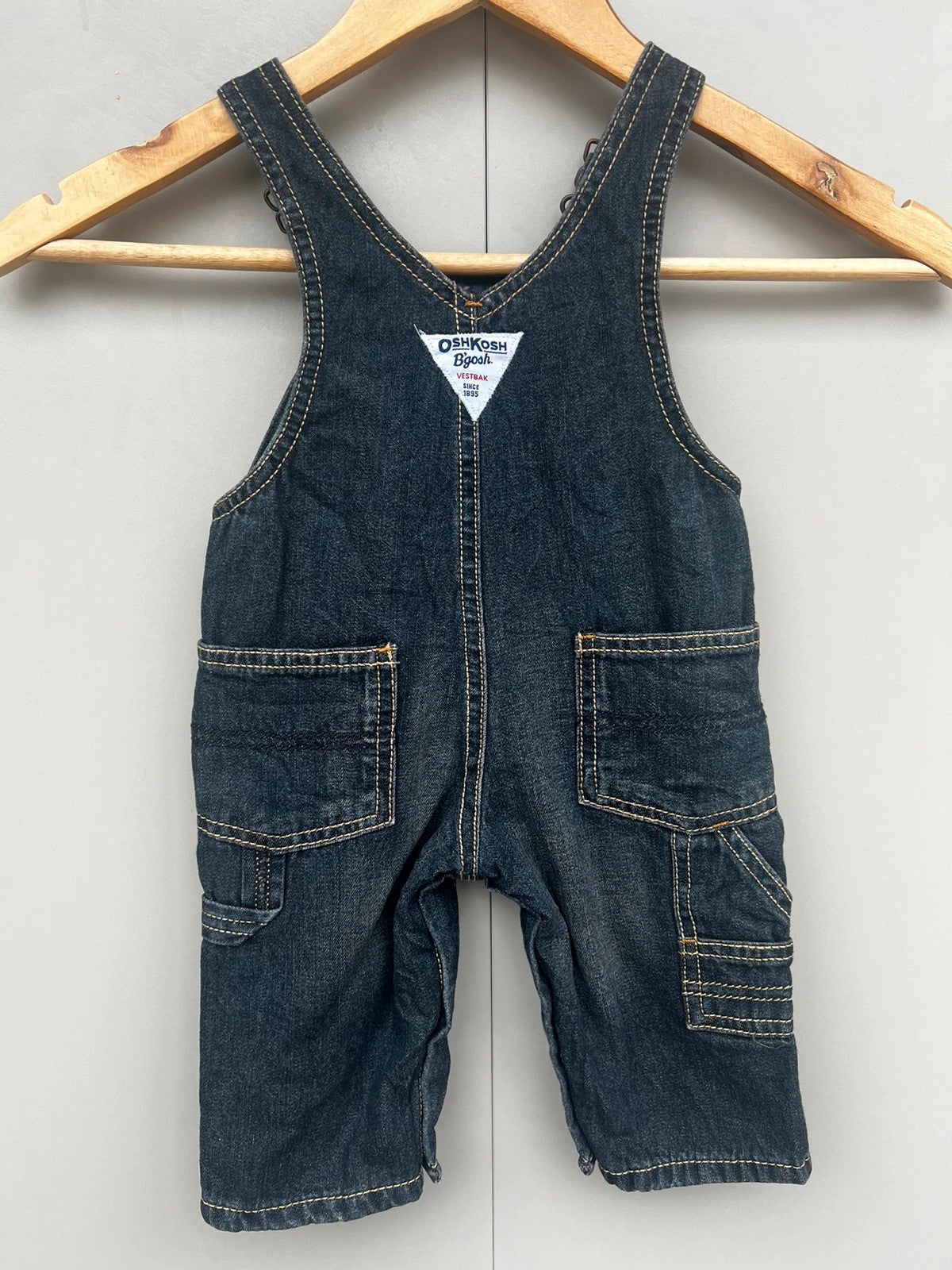 Oshkosh Lined Denim Dungarees 3M