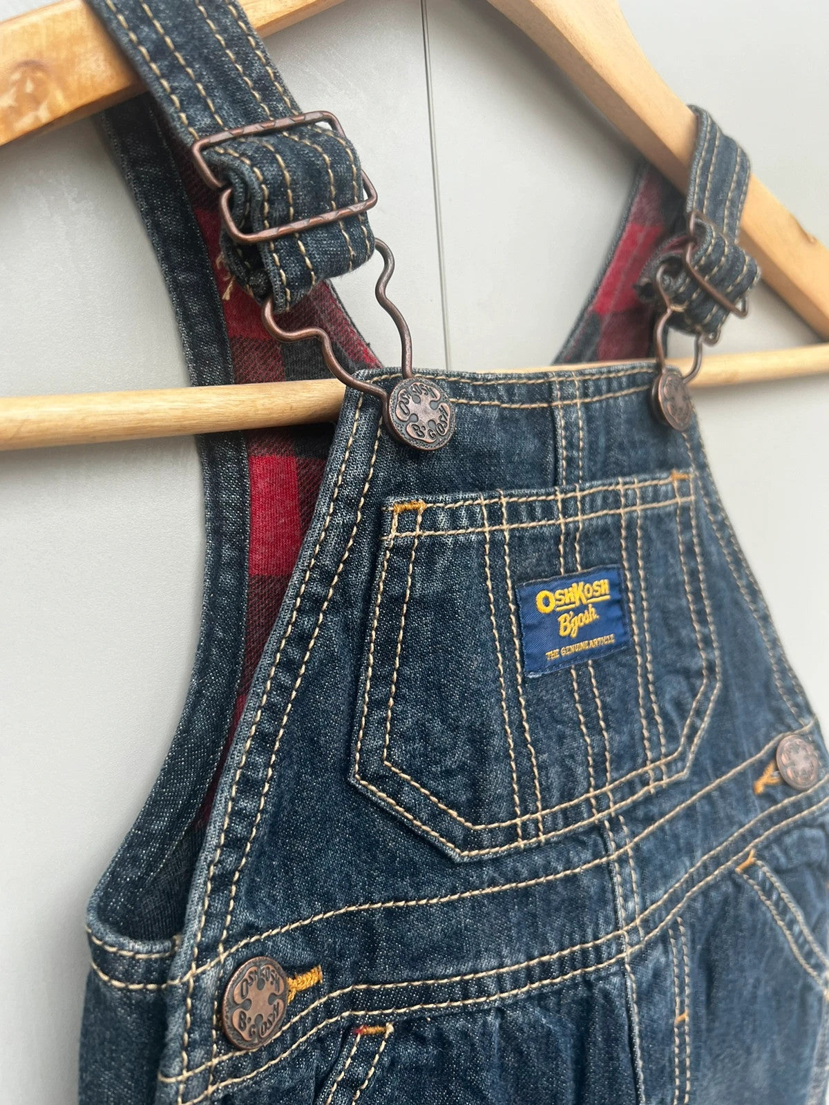 Oshkosh Lined Denim Dungarees 3M