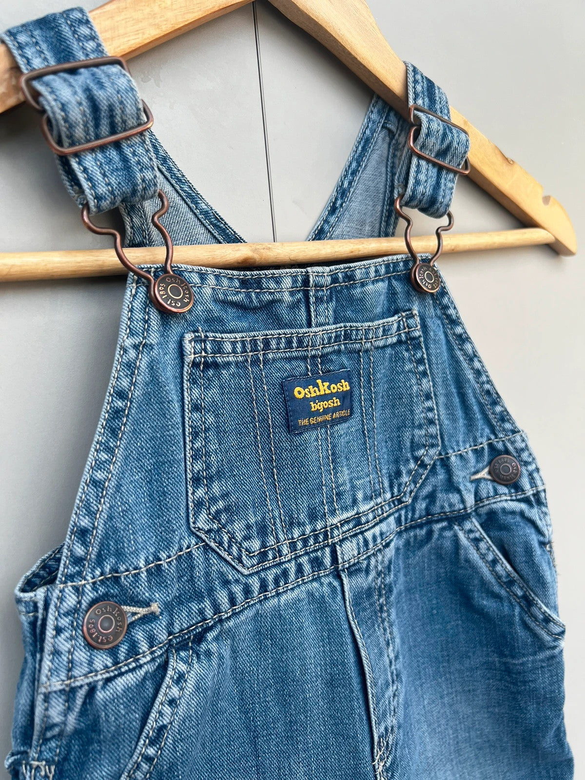 Oshkosh Denim Dungarees 18M