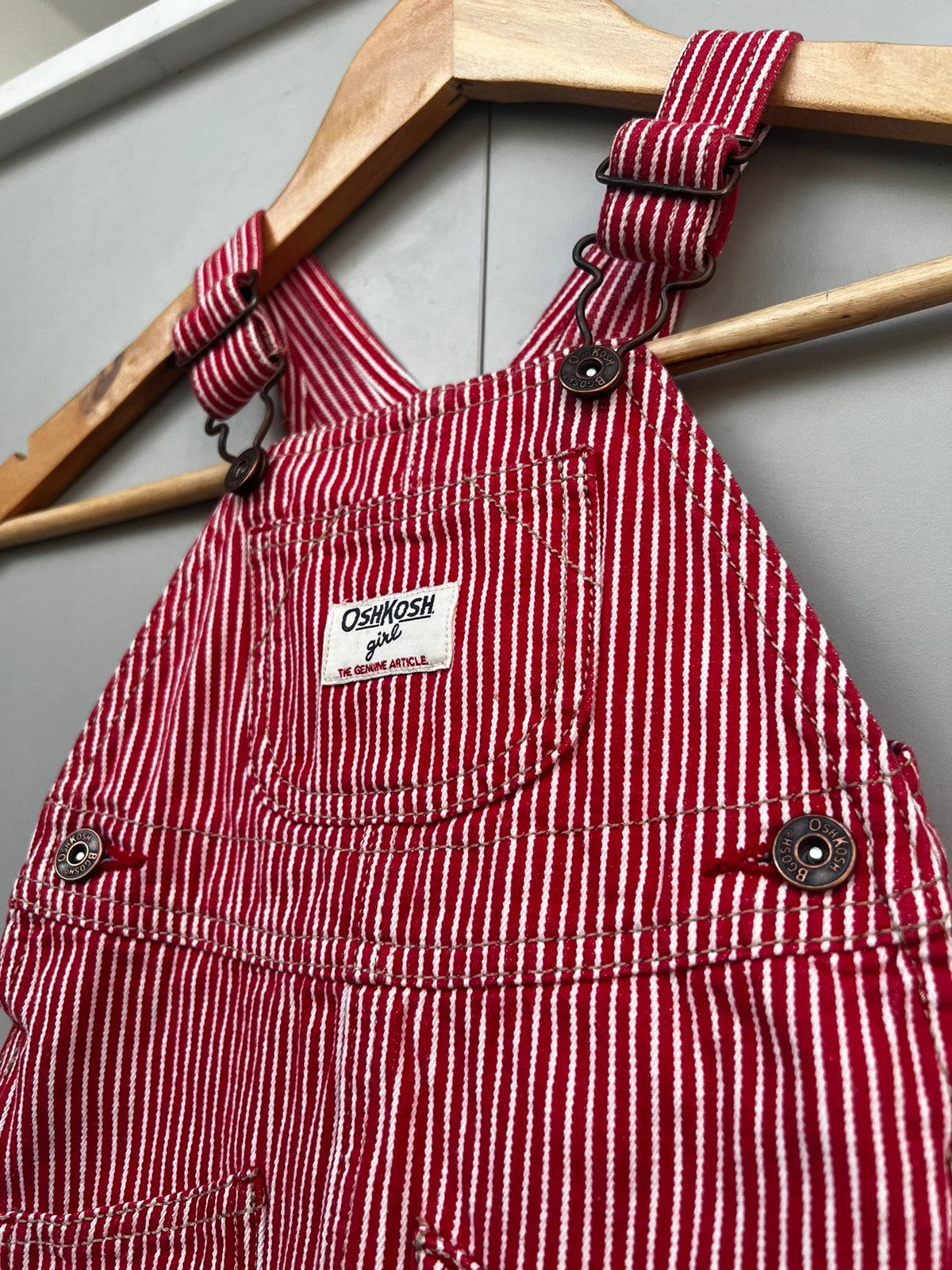 Oshkosh Hickory Red Dress 24M