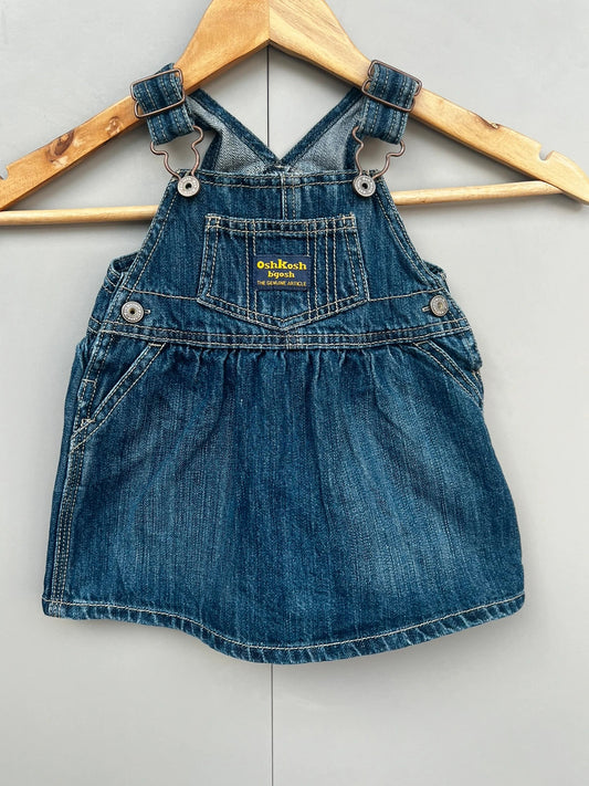 Oshkosh Girls Denim Dress 9M