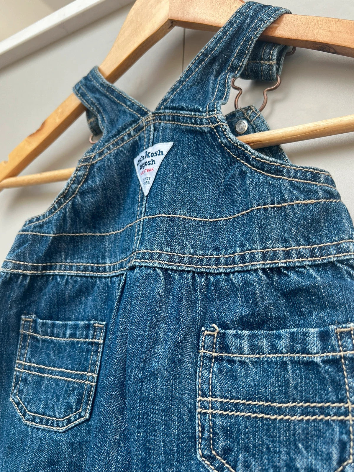 Oshkosh Girls Denim Dress 9M