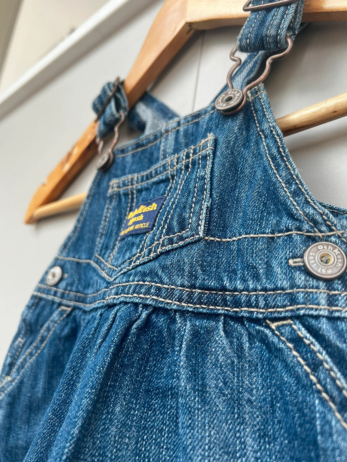 Oshkosh Girls Denim Dress 9M