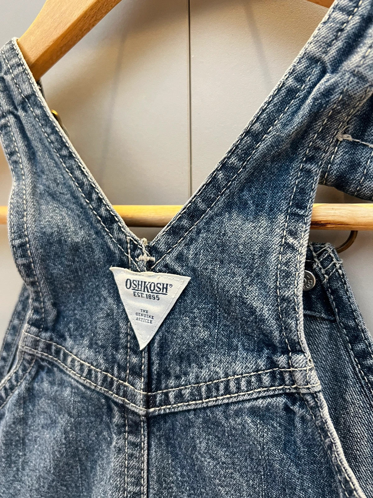 Oshkosh Vintage Denim Dungarees 18M