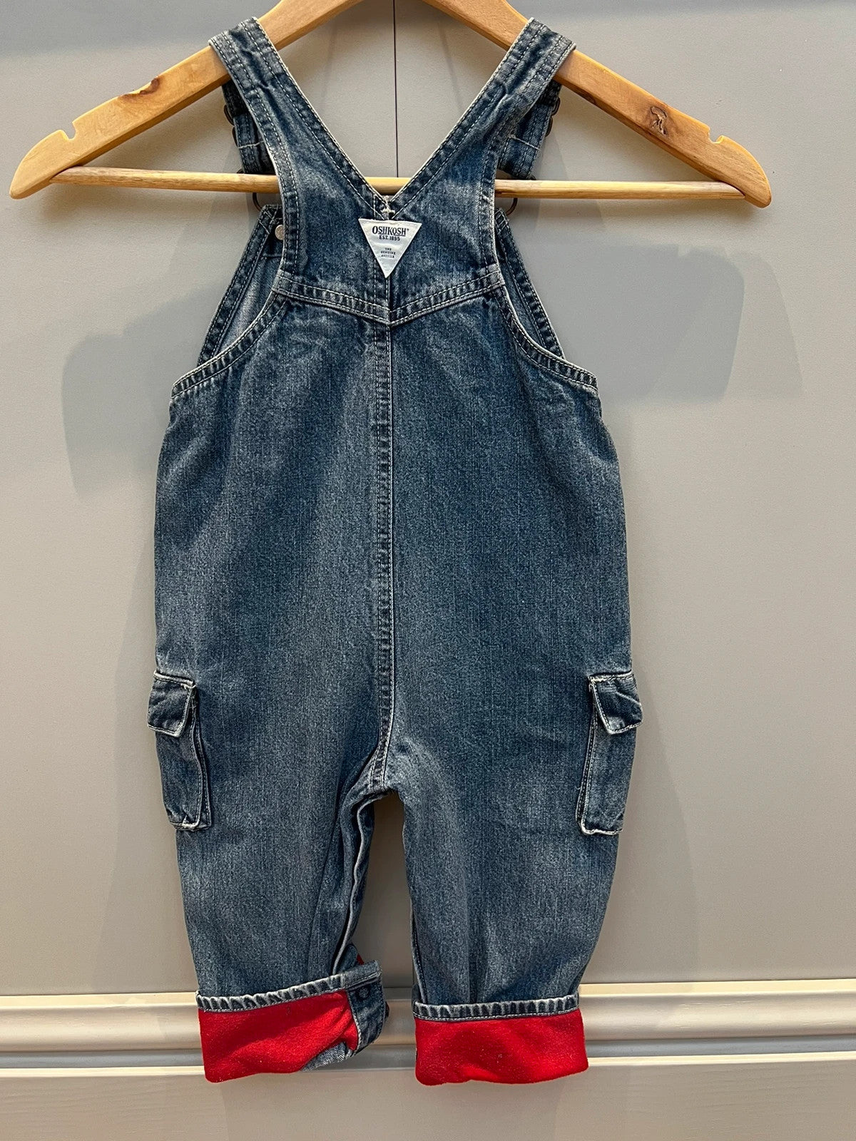 Oshkosh Vintage Denim Dungarees 18M