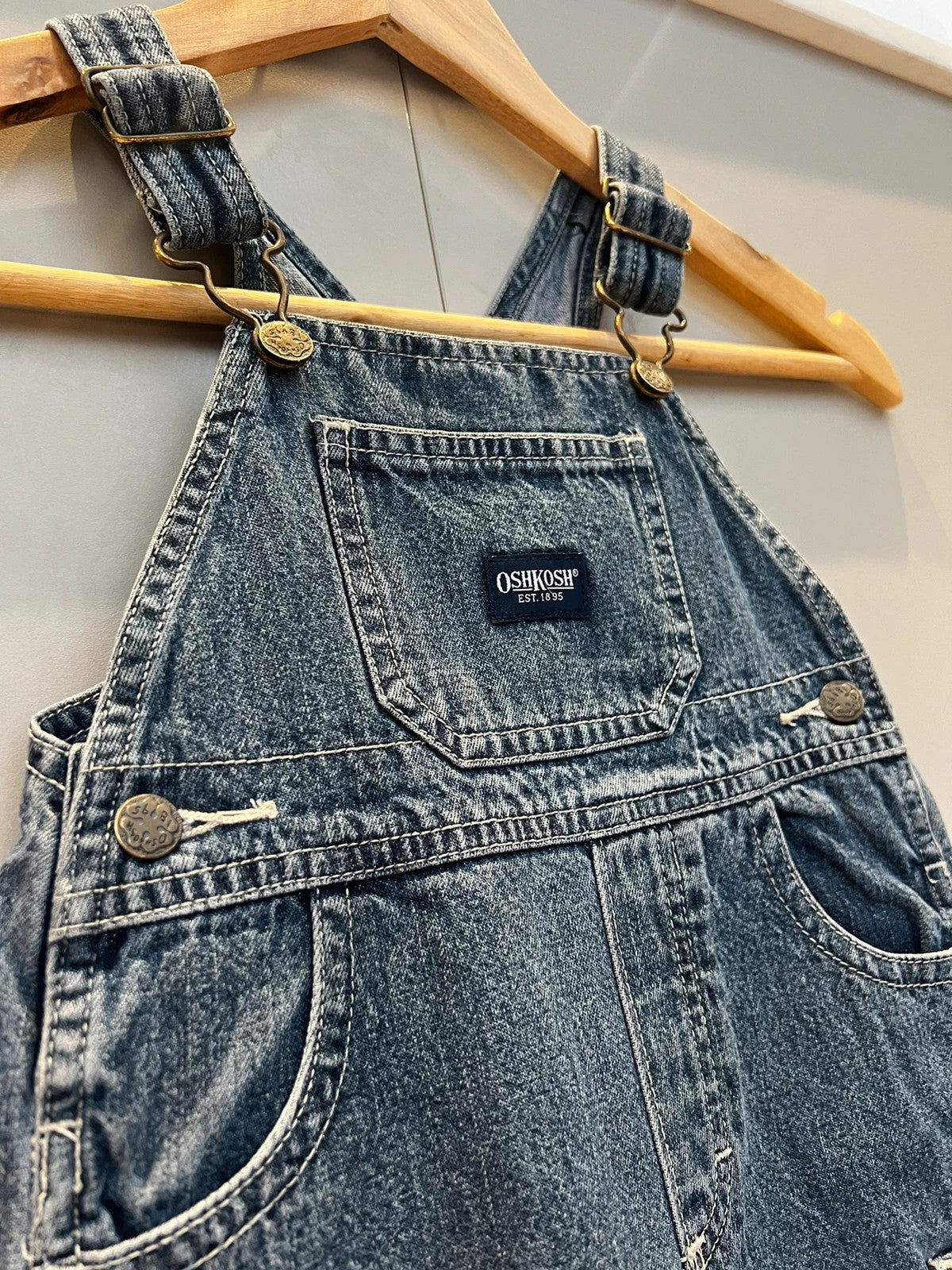 Oshkosh Vintage Denim Dungarees 18M