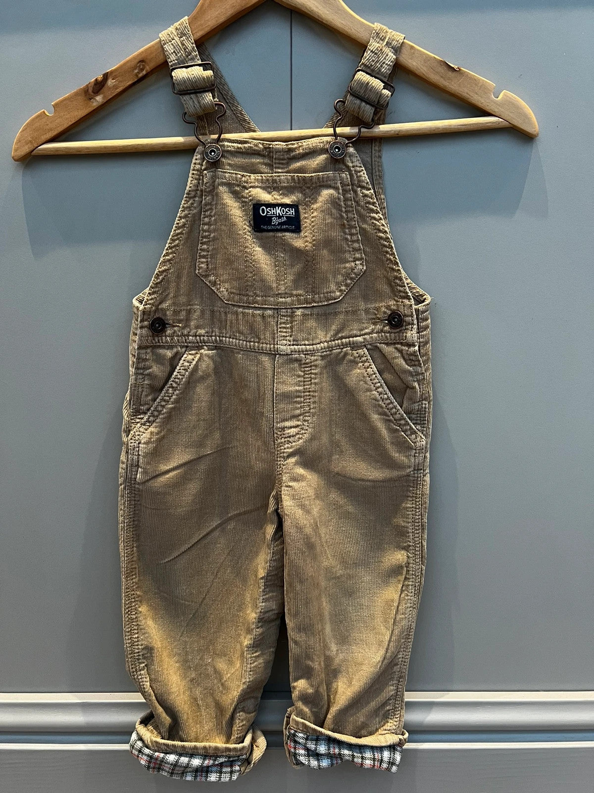 Oshkosh Corduroy Dungarees 18M