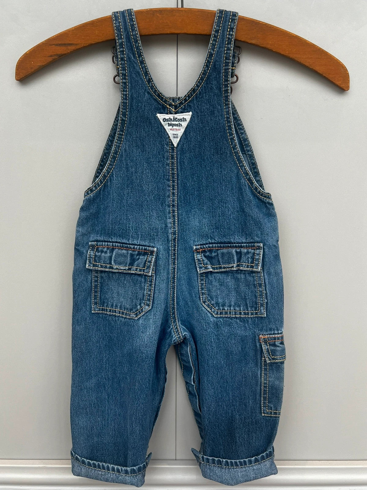 Oshkosh Vintage Denim Dungarees 18M