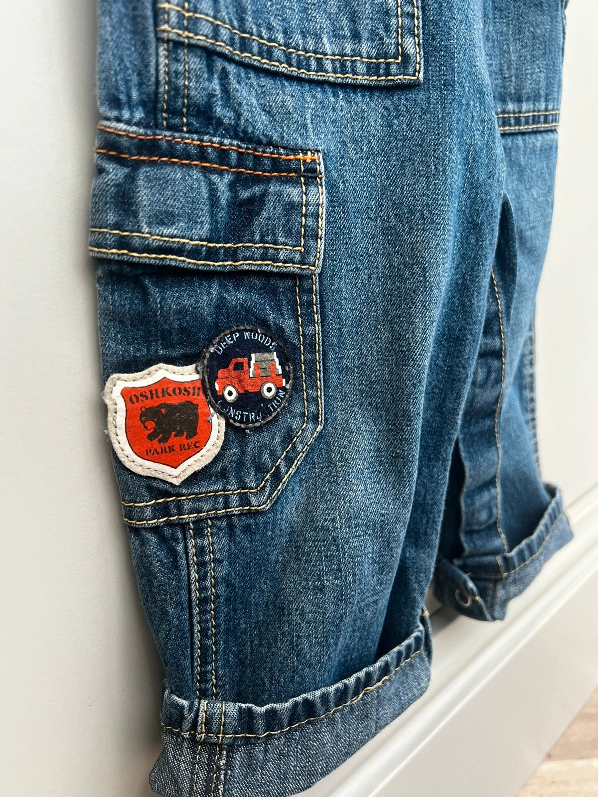 Oshkosh Vintage Denim Dungarees 18M