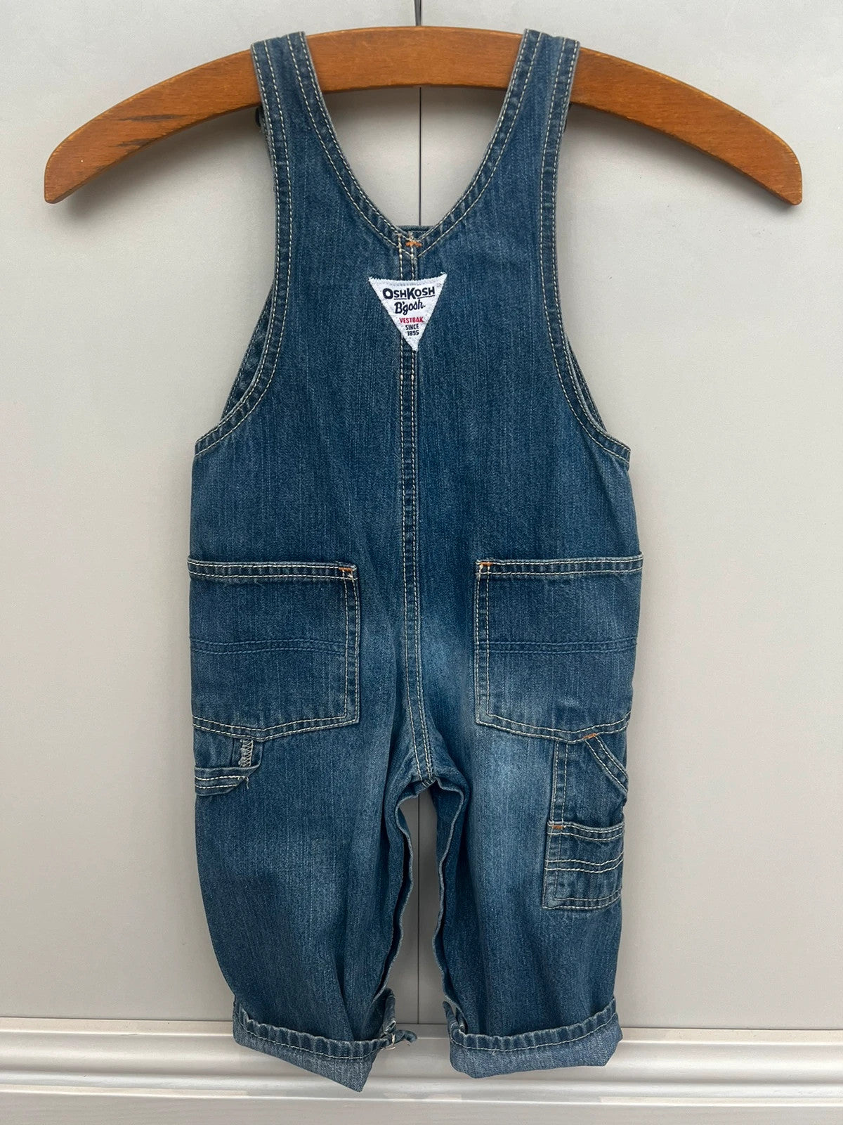 Oshkosh Classic Denim Dungarees 18M