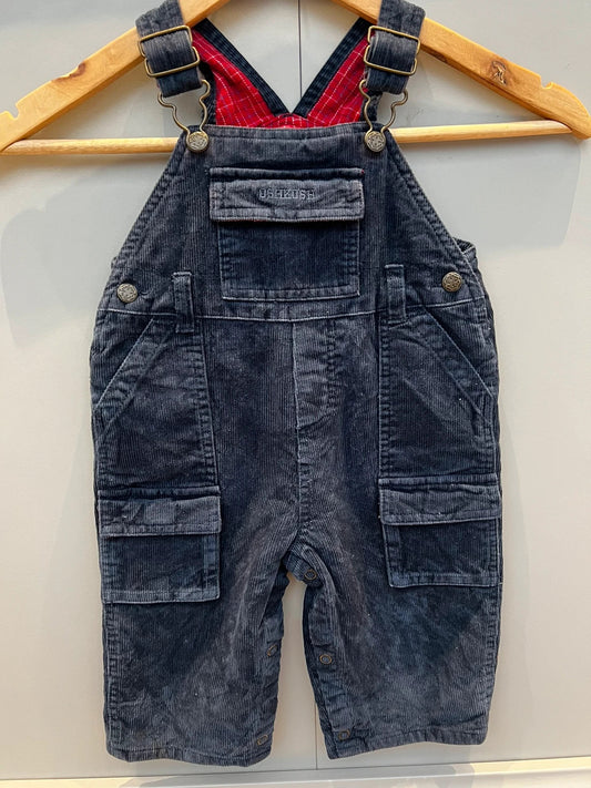 Oshkosh Vintage Corduroy Dungarees 6-9M