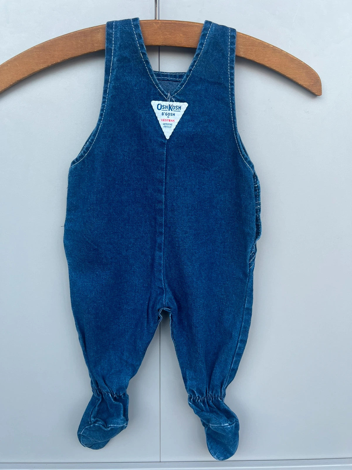 Oshkosh Vintage Unisex Dungarees 6-9M