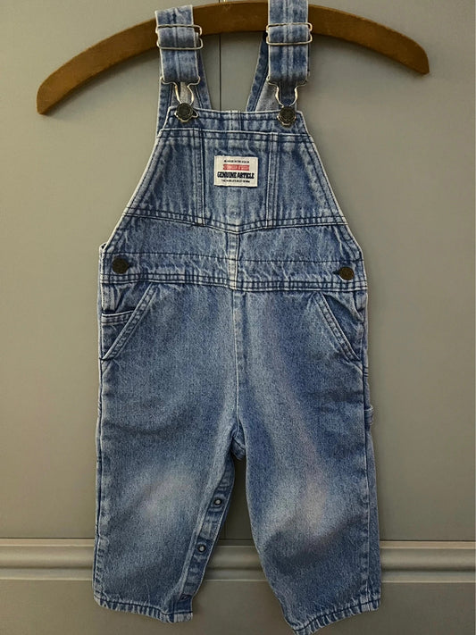 Oshkosh Vintage Denim Dungarees 3T