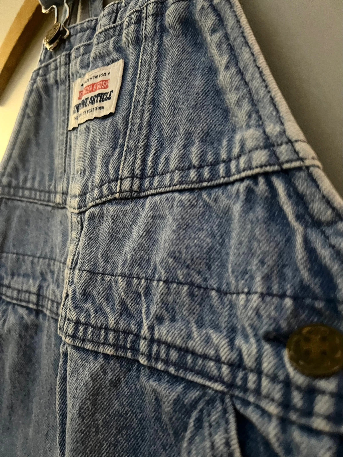 Oshkosh Vintage Denim Dungarees 3T