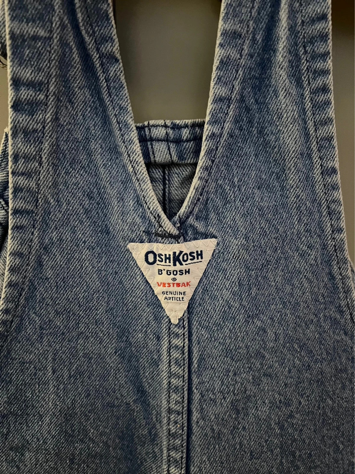 Oshkosh Vintage Denim Dungarees 3T