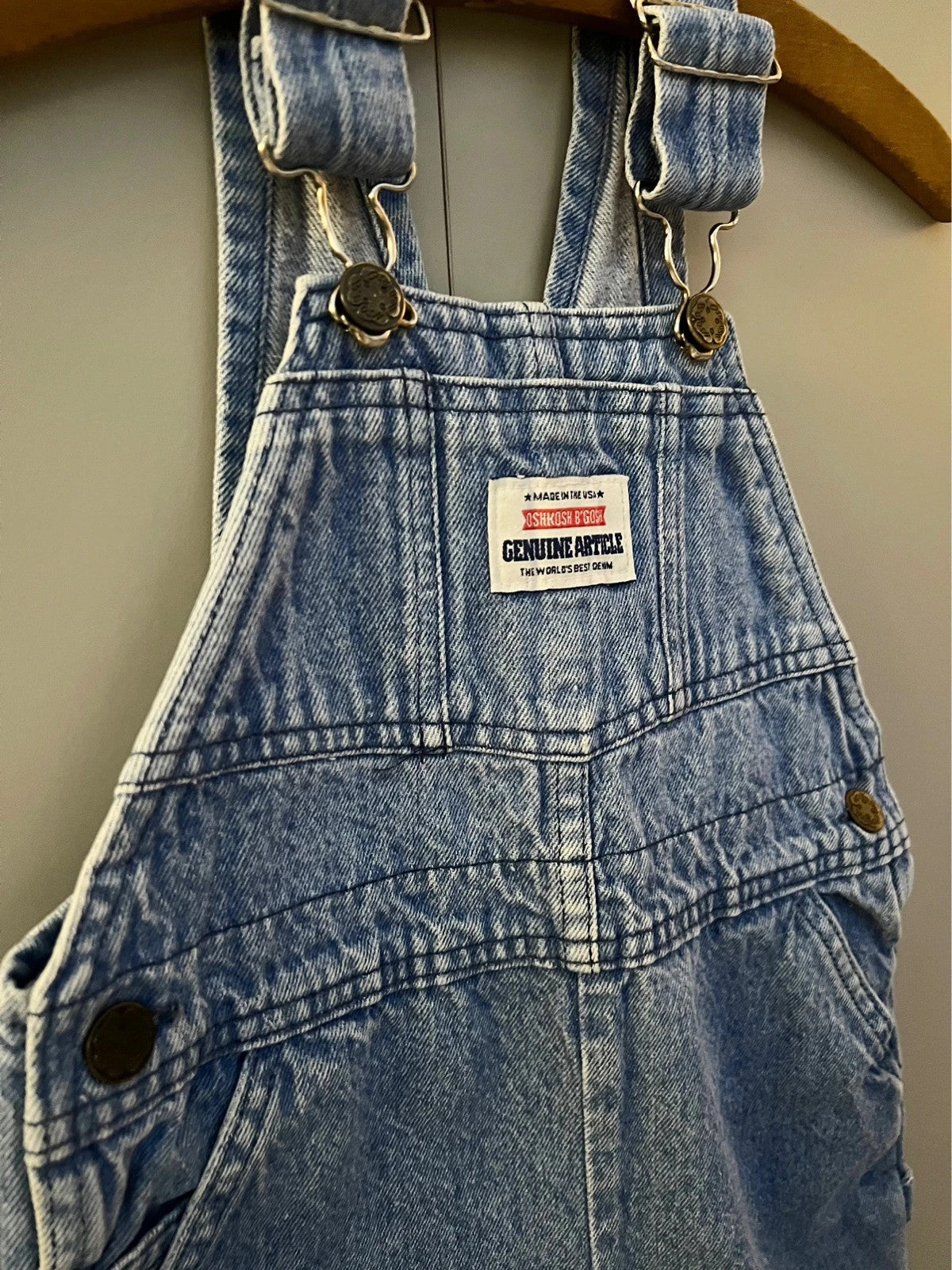 Oshkosh Vintage Denim Dungarees 3T