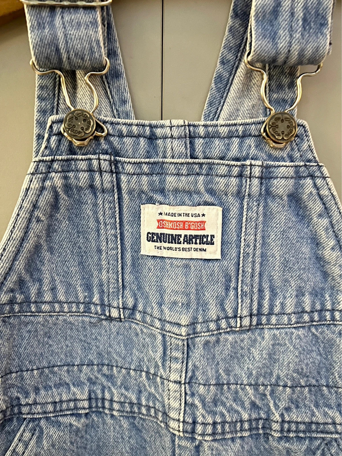 Oshkosh Vintage Denim Dungarees 3T