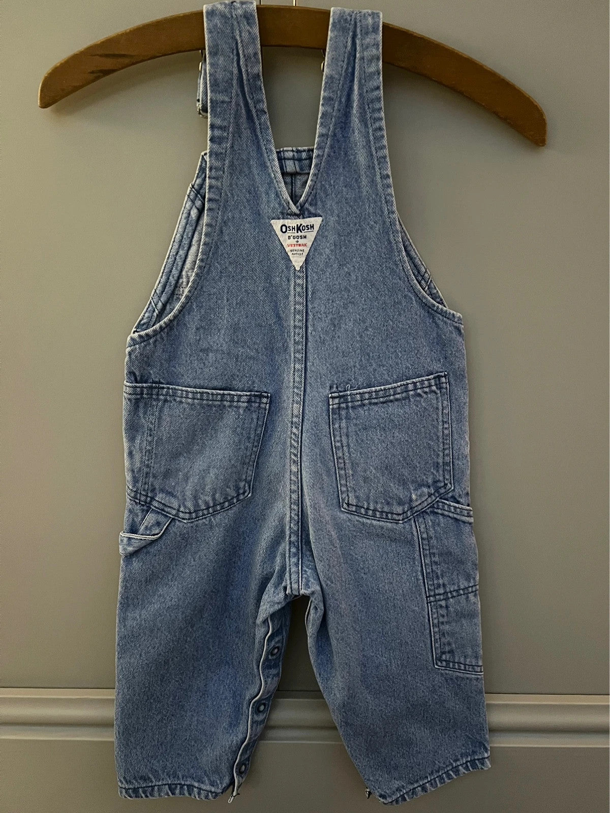 Oshkosh Vintage Denim Dungarees 3T