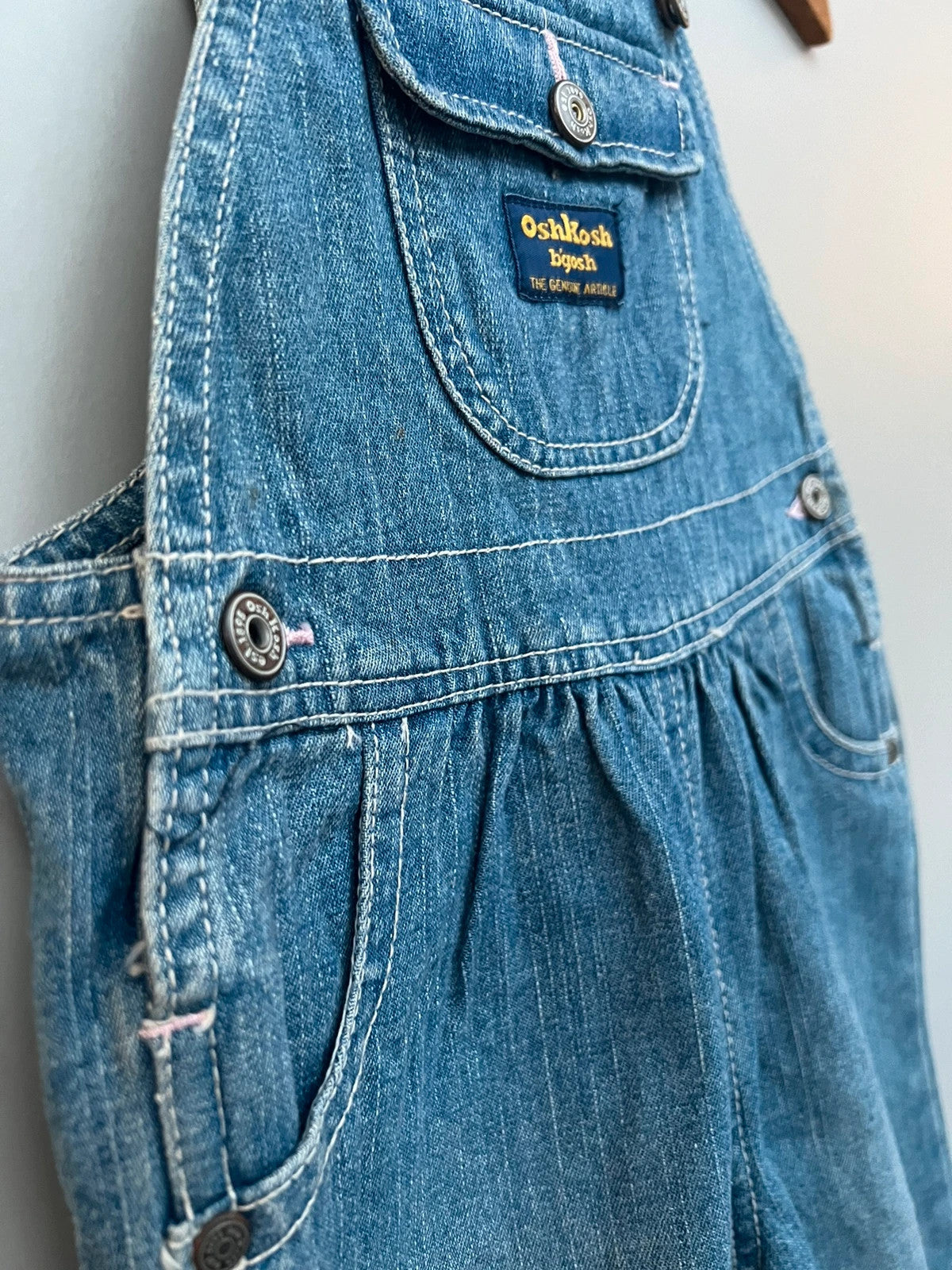 Oshkosh Vintage Denim Dungarees 24M