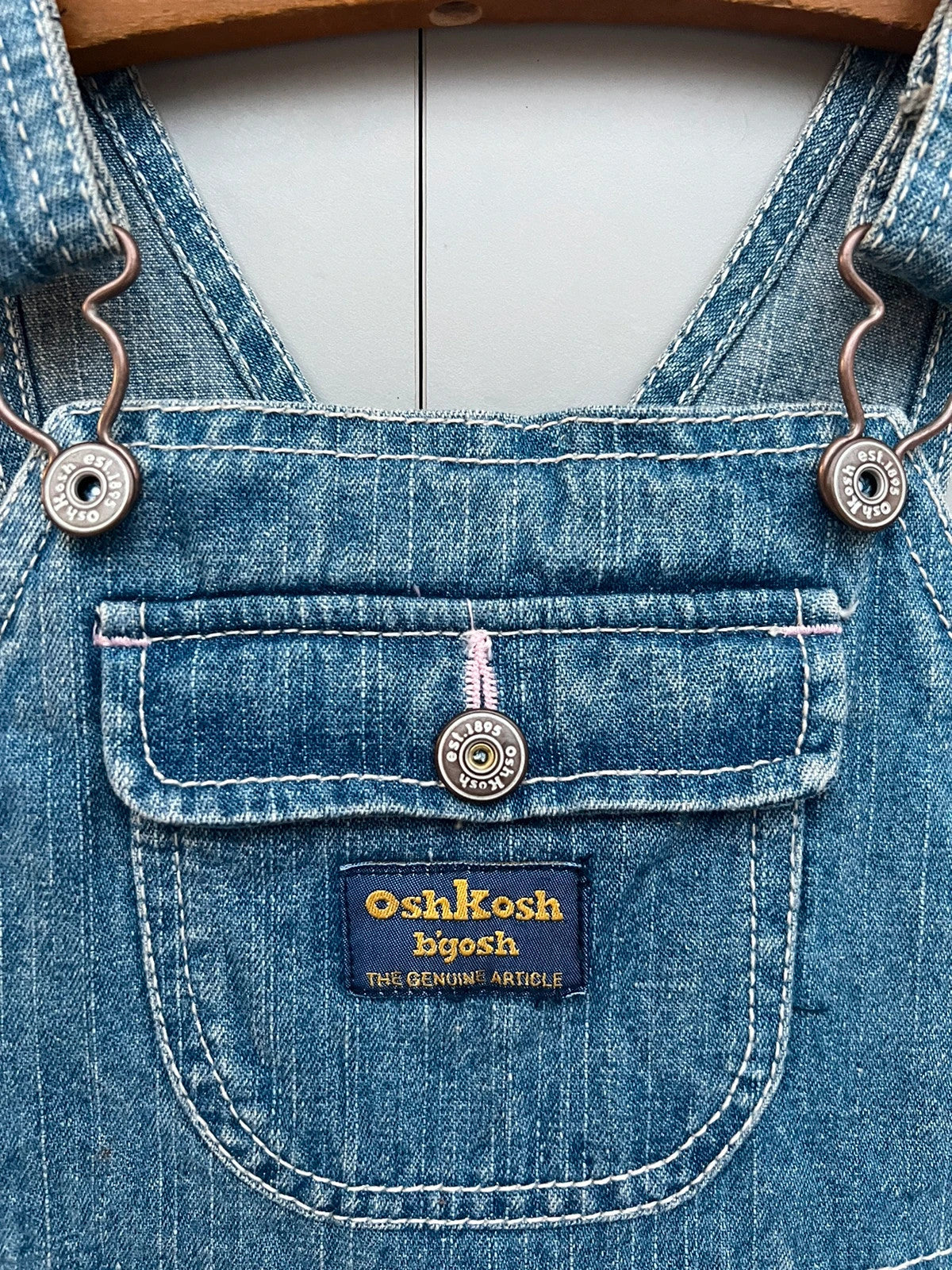 Oshkosh Vintage Denim Dungarees 24M