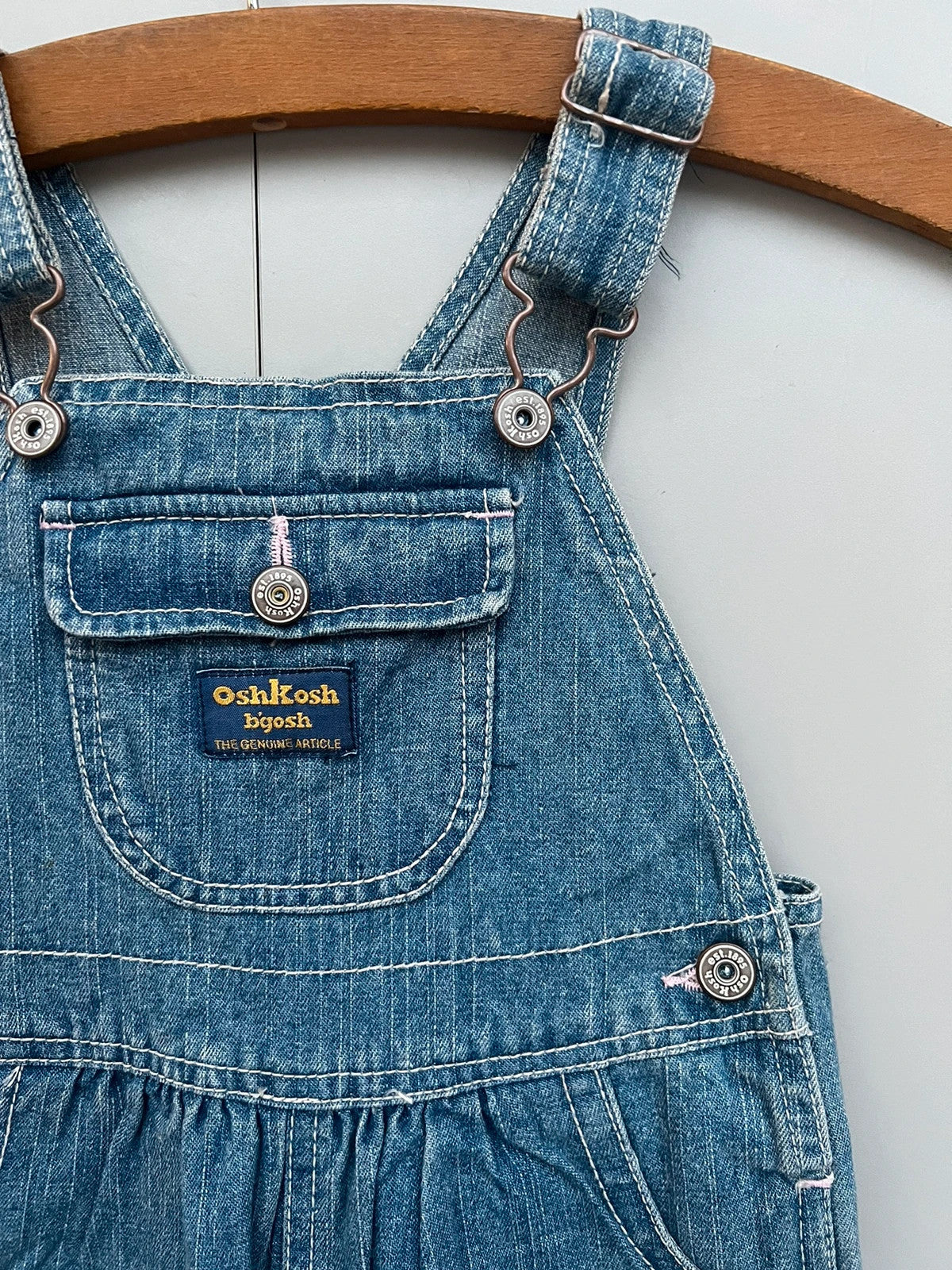 Oshkosh Vintage Denim Dungarees 24M