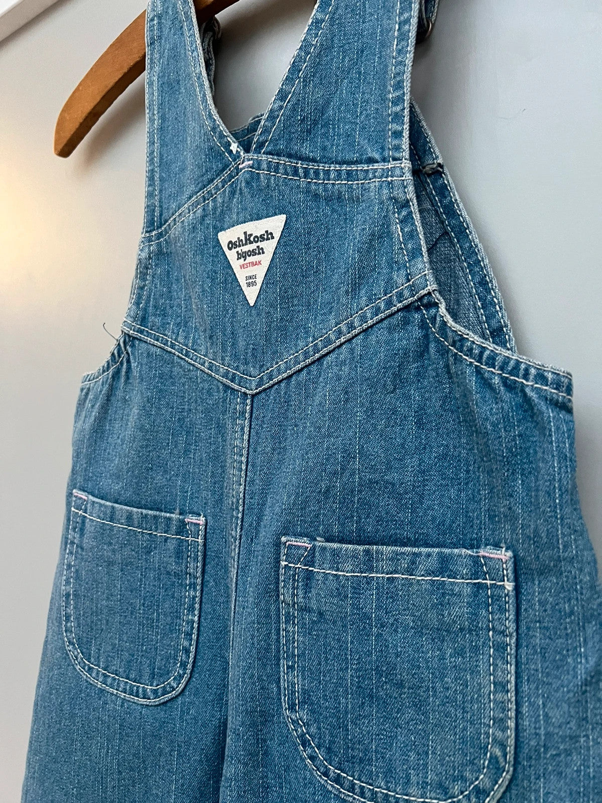 Oshkosh Vintage Denim Dungarees 24M