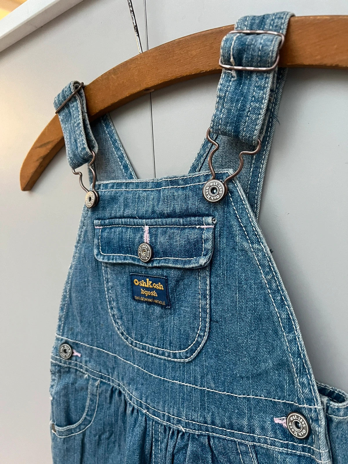 Oshkosh Vintage Denim Dungarees 24M