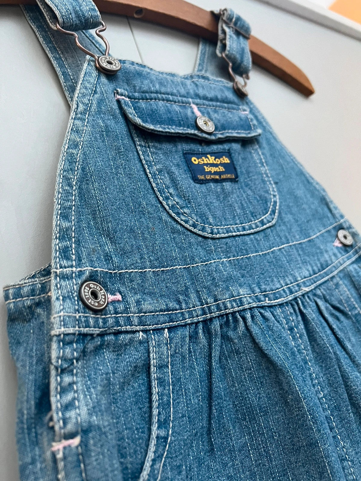 Oshkosh Vintage Denim Dungarees 24M