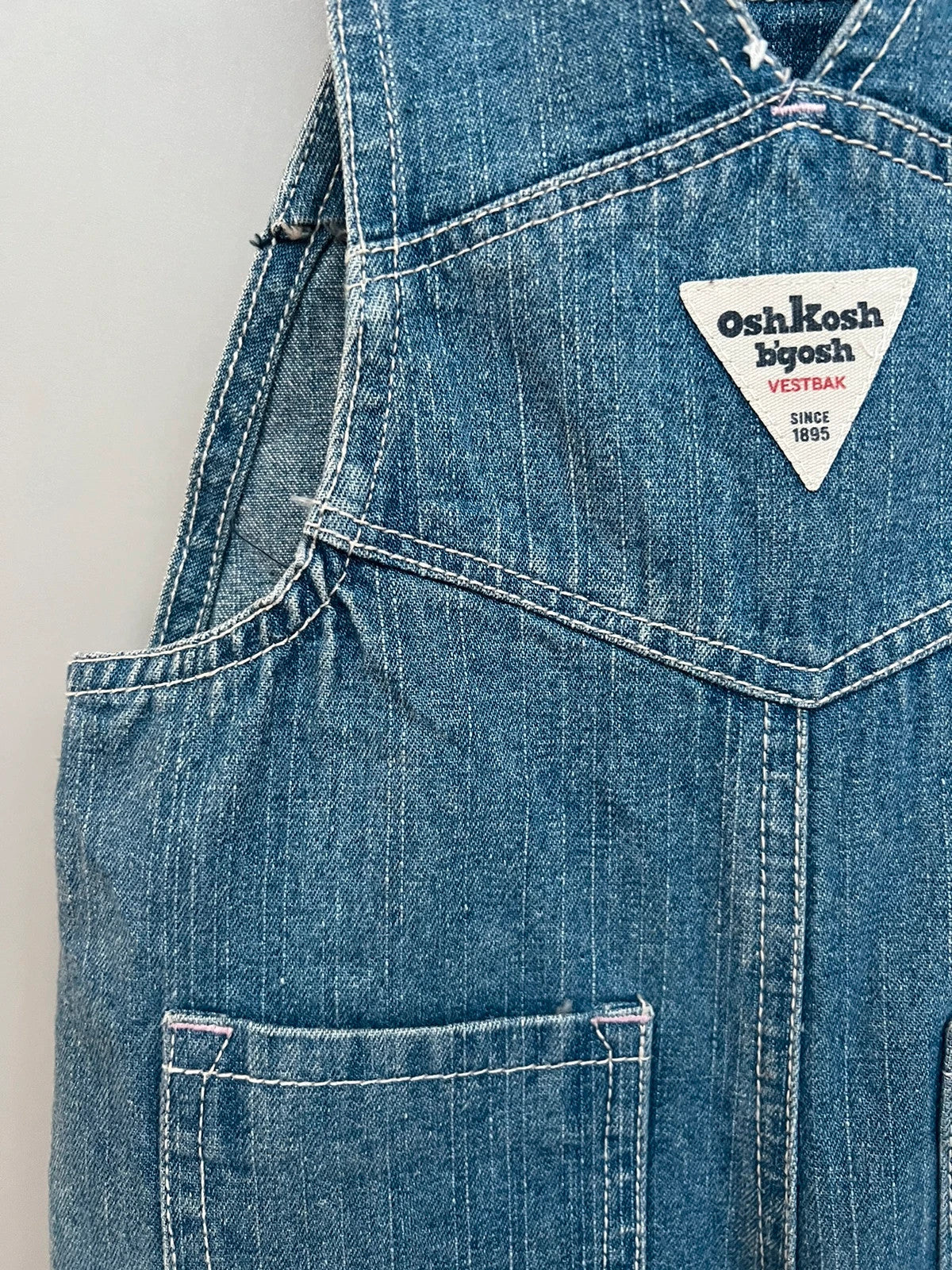 Oshkosh Vintage Denim Dungarees 24M