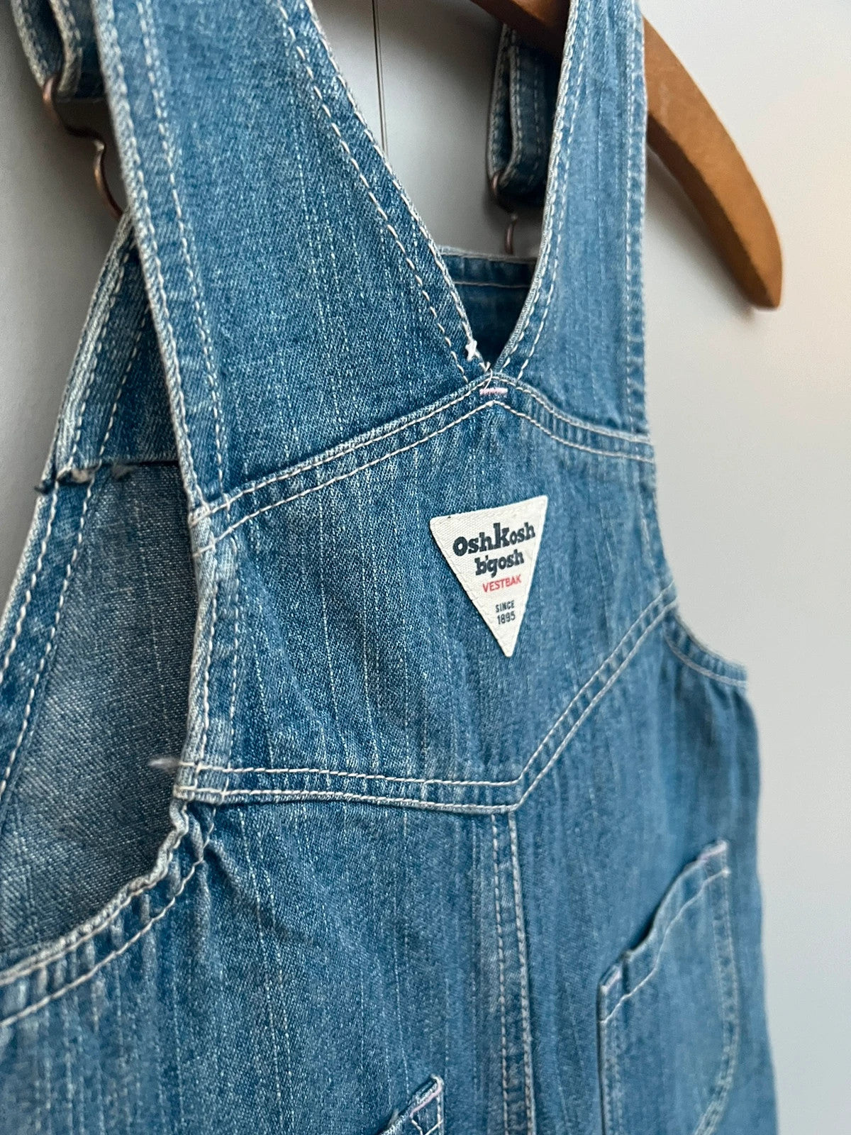 Oshkosh Vintage Denim Dungarees 24M